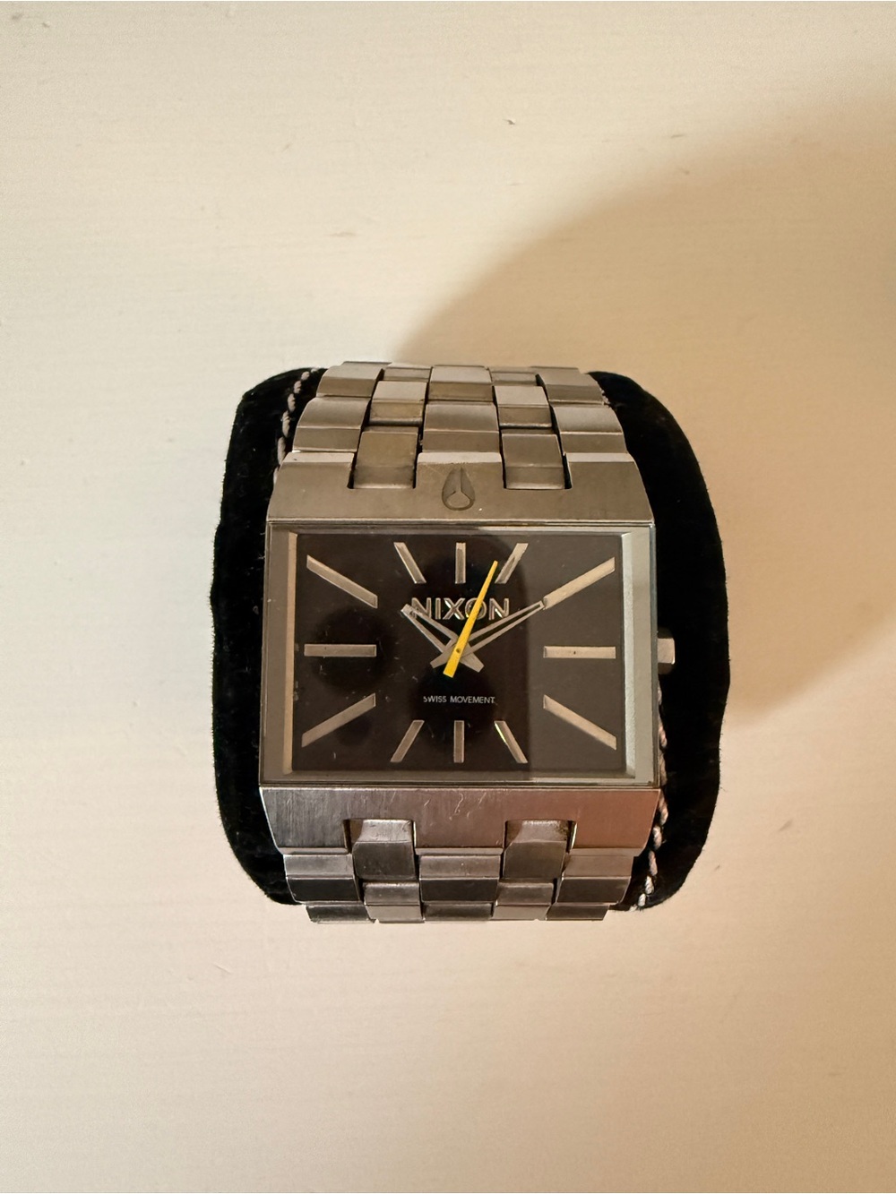 Nixon The Ticket stainless steel men’s wristwatch